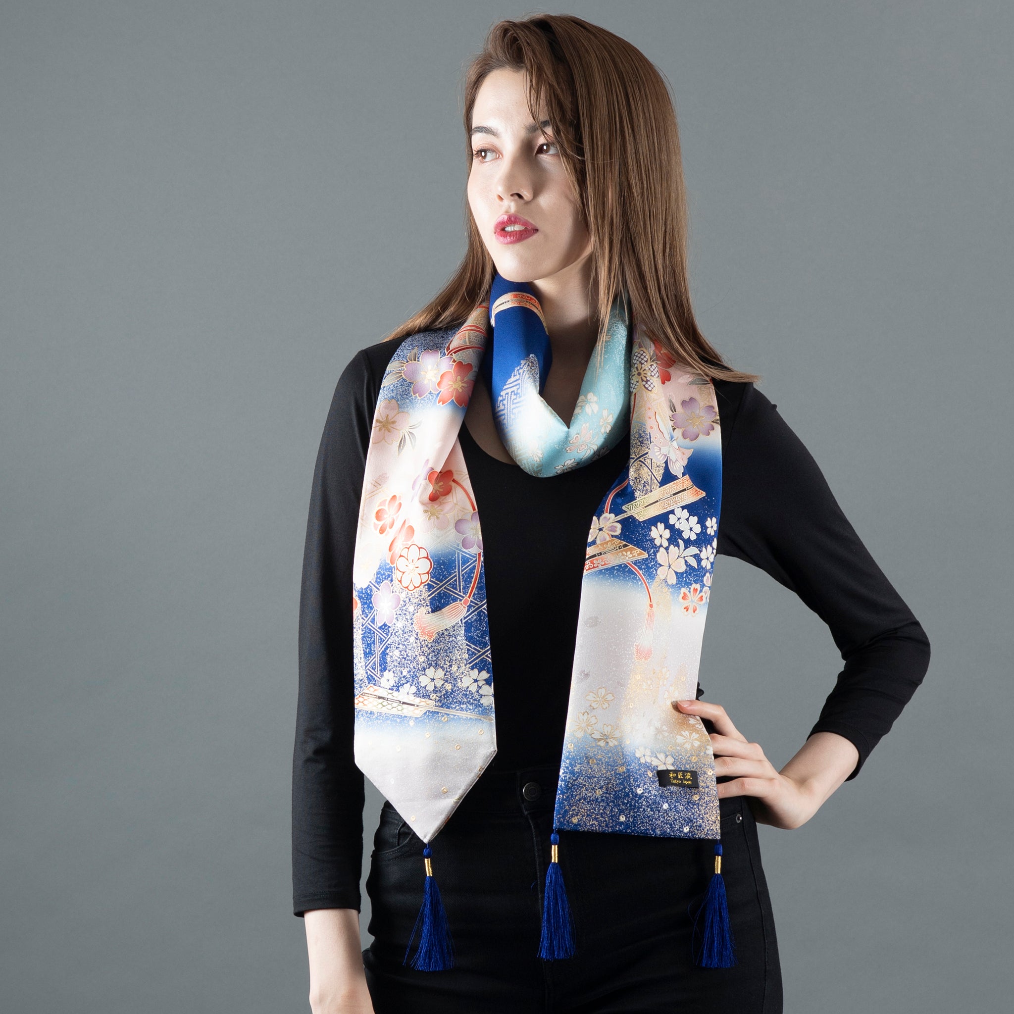 Narrow shawl tassels 